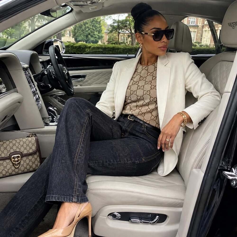 Silvia Tcherassi Designer Dark Wash Jeans - Picture 1 of 7